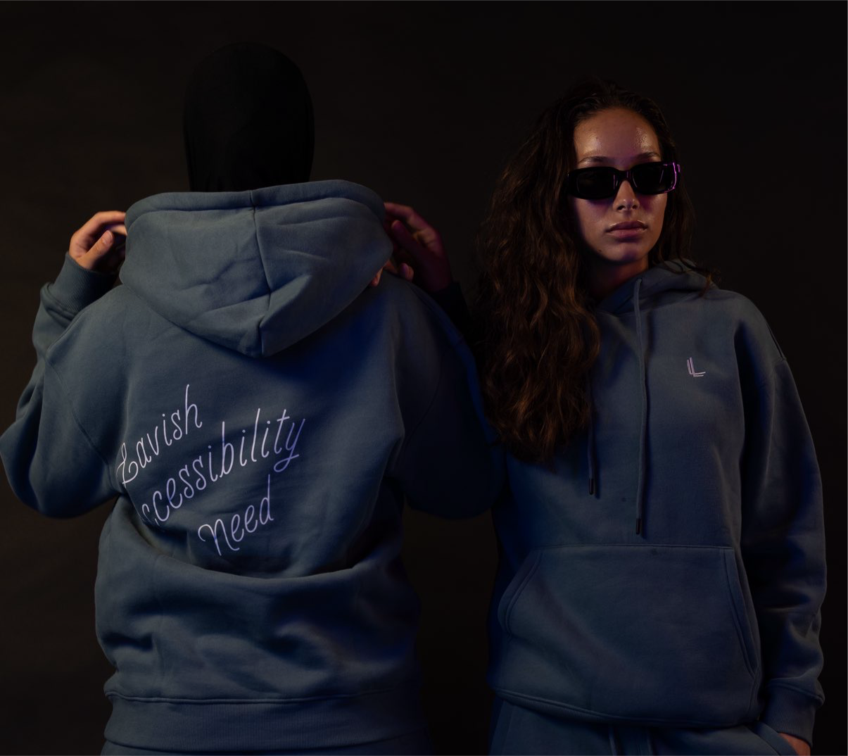 Blue Hoodie